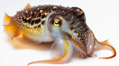 Close up of a cuttlefish