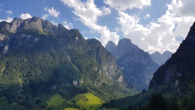 Mountain Valley Landscape