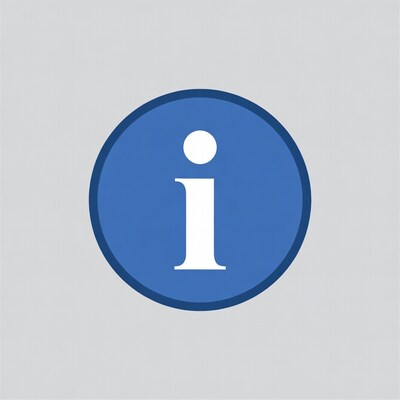 Blue information icon