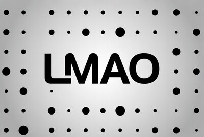 LMAO text with dots