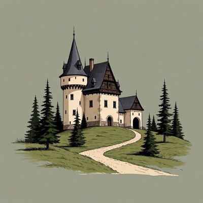 Castle on a hill