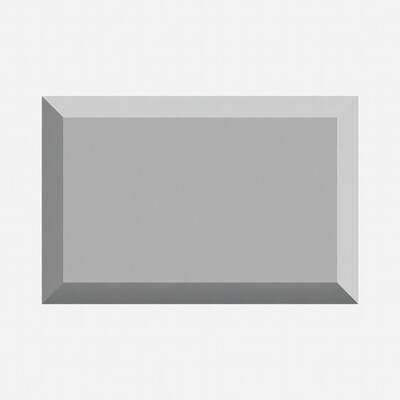 Gray rectangular frame