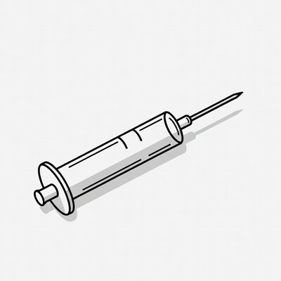 Syringe with needle