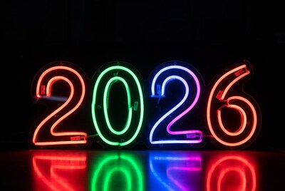 Neon 2026 Sign