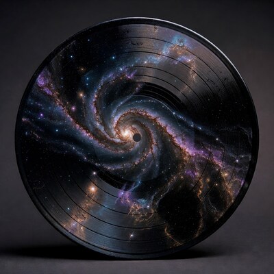 Galaxy Vinyl Record