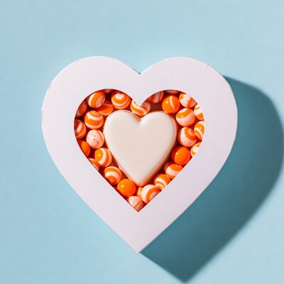 Heart Box with Candy and Soap