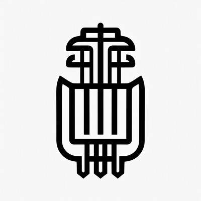 Abstract geometric logo design