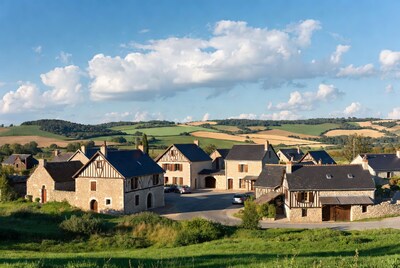 French Village in Countryside