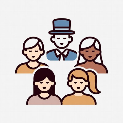 Group of people icons