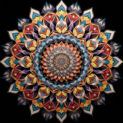 Colorful Mandala Art