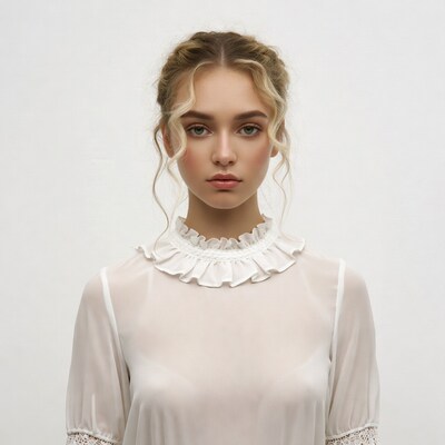 Young woman with blonde hair
