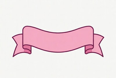 Pink Ribbon Banner