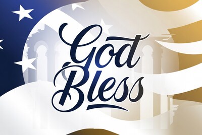 God Bless America Patriotic Design