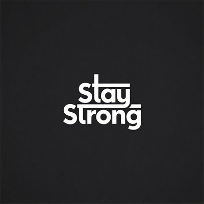 Stay Strong text logo