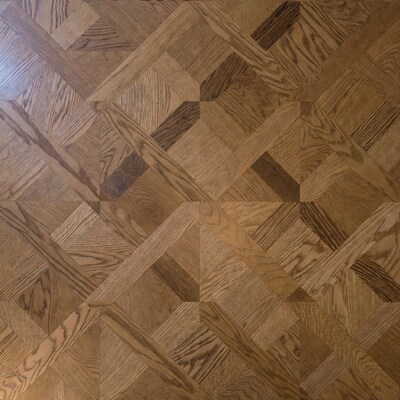 Herringbone wood floor pattern