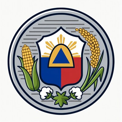 Philippine Seal with Corn and Cotton