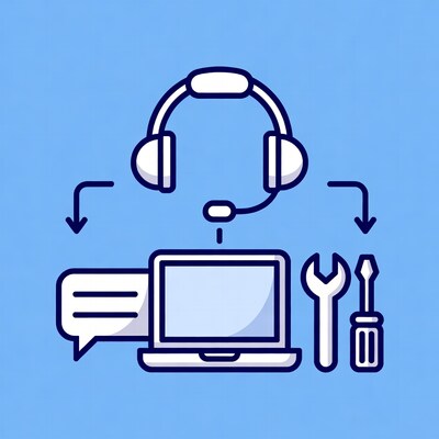 Customer support headset and tools