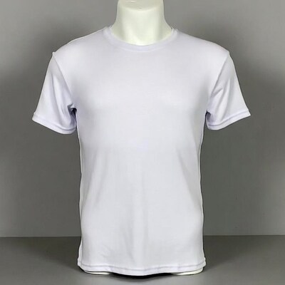 White t-shirt on mannequin