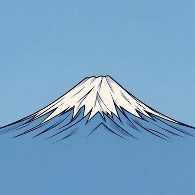 Mount Fuji illustration