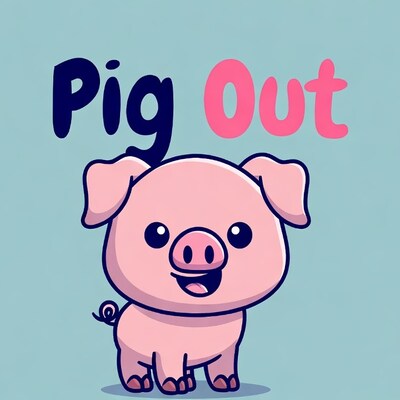 Cartoon Pig Illustration
