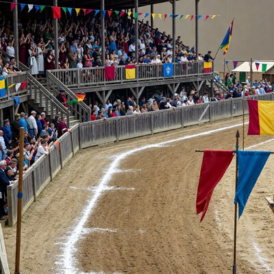 Crowd at Renaissance Festival Arena