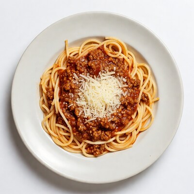 Spaghetti Bolognese with Cheese