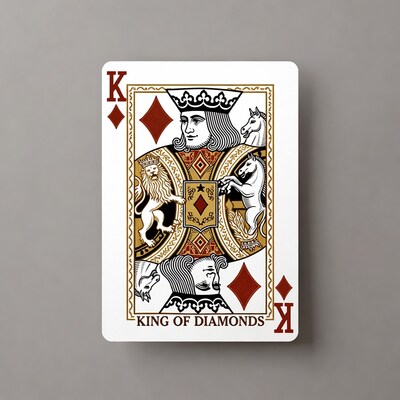 King of Diamonds playing card