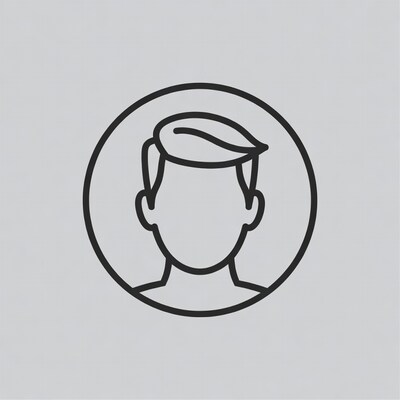Man wearing graduation cap icon