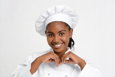 Smiling Female Chef