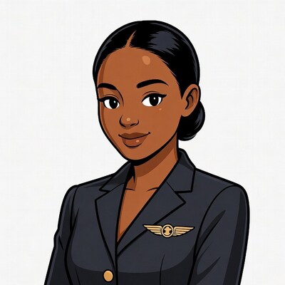 African American woman pilot