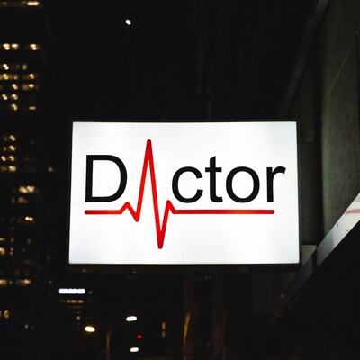 Doctor Sign with Heartbeat