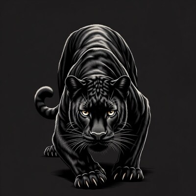 Black Panther Stalking