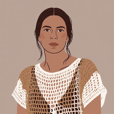 Young Latina woman portrait