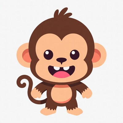 Cartoon Monkey