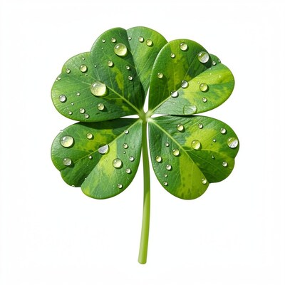Four Leaf Clover Dew Drops