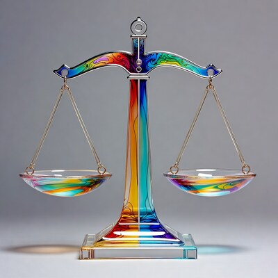 Rainbow Scales of Justice