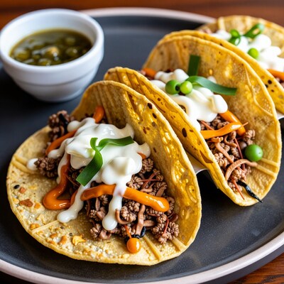 Vegan Tacos with Creamy Sauce