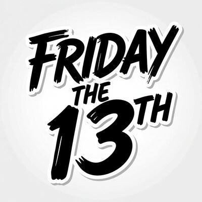 Friday the 13th Sticker