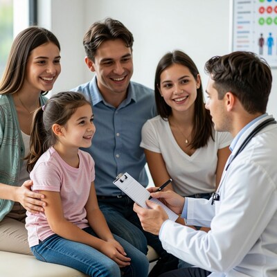 Family Pediatric Doctor Visit