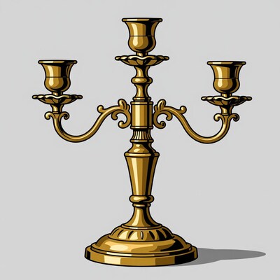 Golden Candelabra