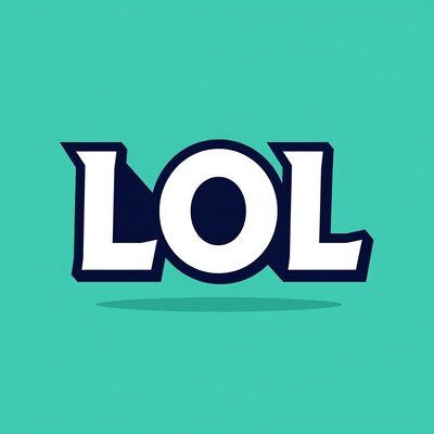 LOL Text Logo