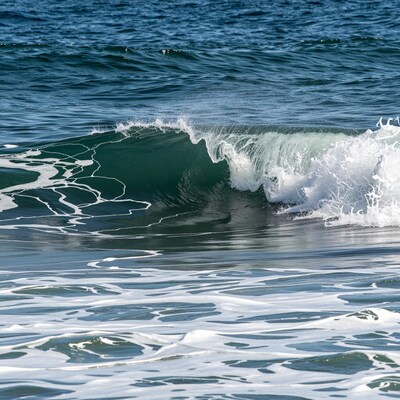 Crashing Ocean Wave