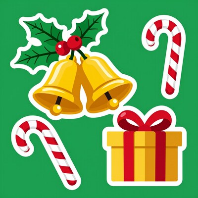Christmas Bells and Candy Canes