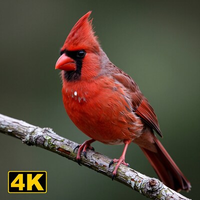 Northern Cardinal on Branch