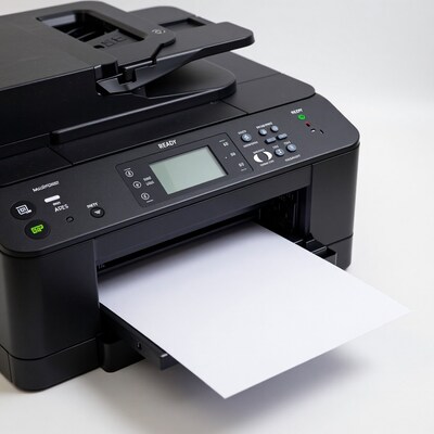 Black Multifunction Printer