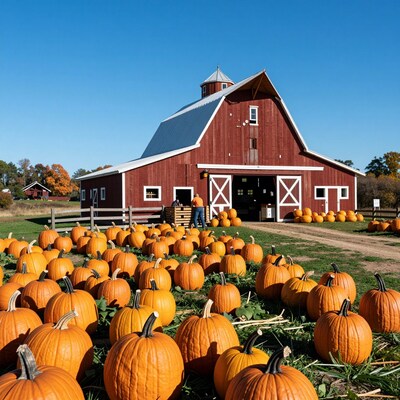 Pumpkin Patch at Red Barn Farm