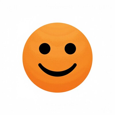 Smiling Orange Emoji