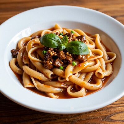 Spicy Udon Noodles Bowl