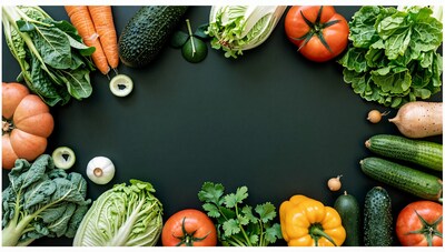 Fresh Vegetables Frame