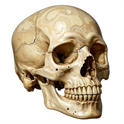 Human Skull Anatomy